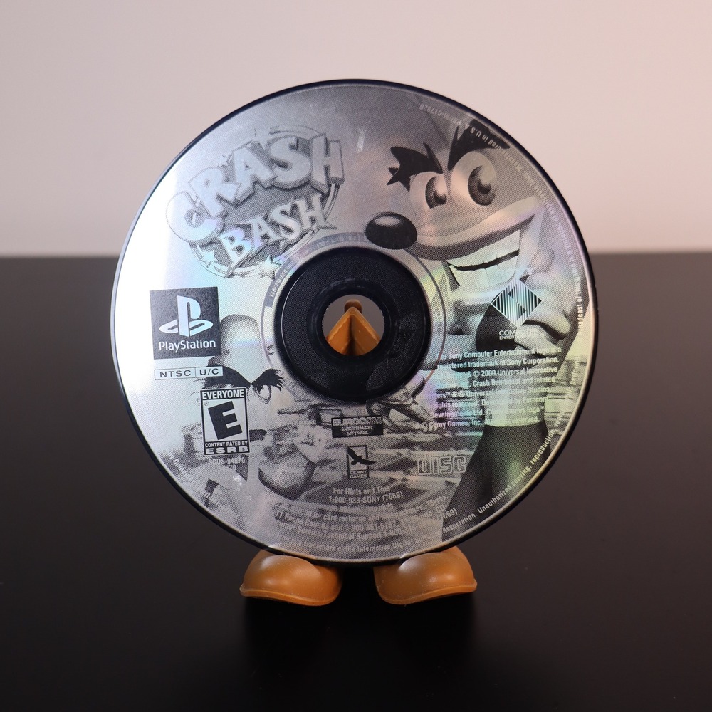 Crash Bash (Sony‎ Playstation 1/PS1, 2000) Disc Only